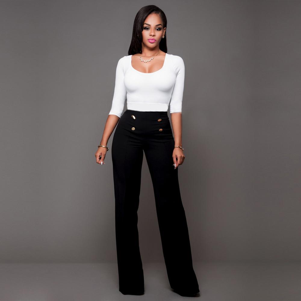 Broek met hoge taille — afbeelding 7