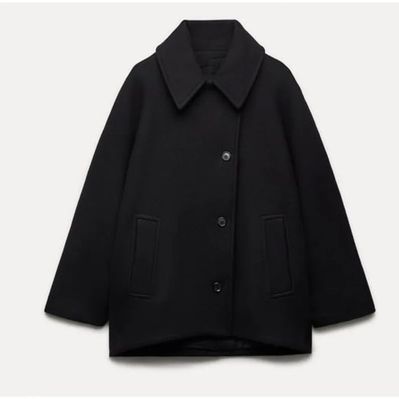 Oversized stijlvolle damesjas