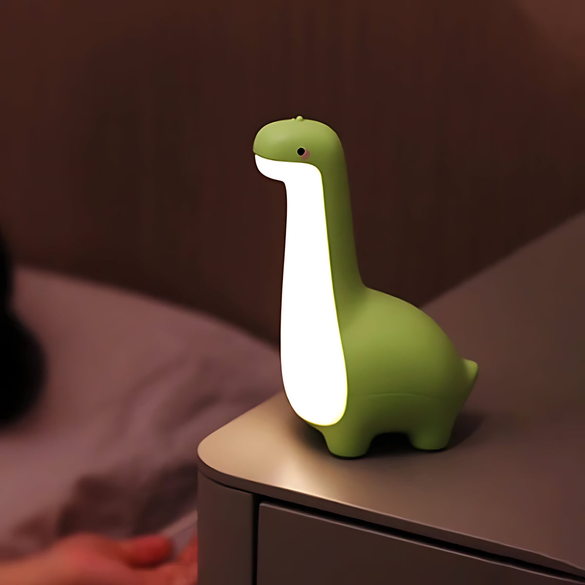 LED dinosaurus nachtlamp voor rustgevende nachten