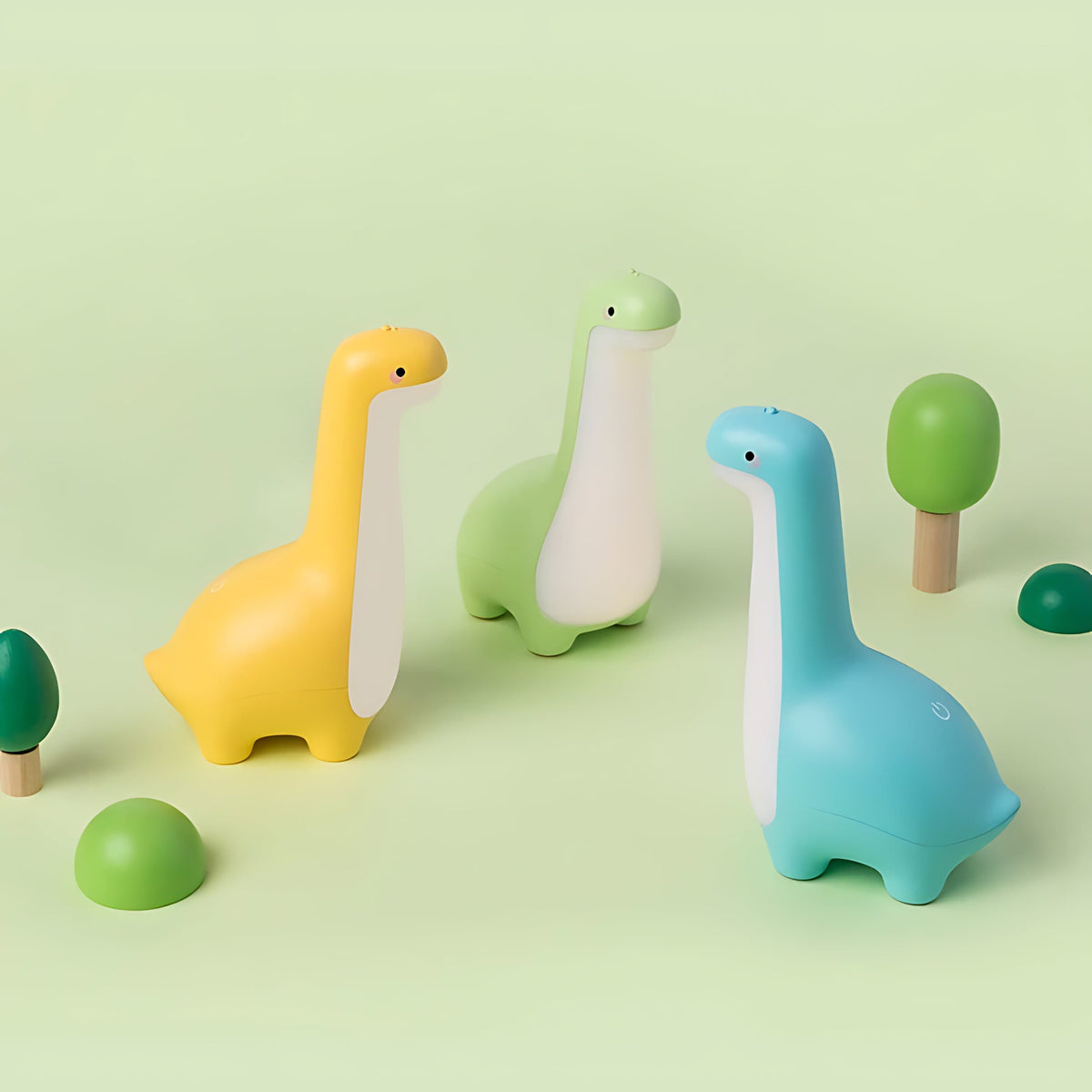 LED dinosaurus nachtlamp voor rustgevende nachten — afbeelding 8