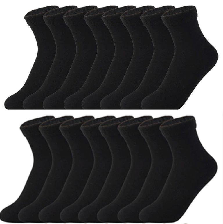 Fluwelen winter thermo sokken