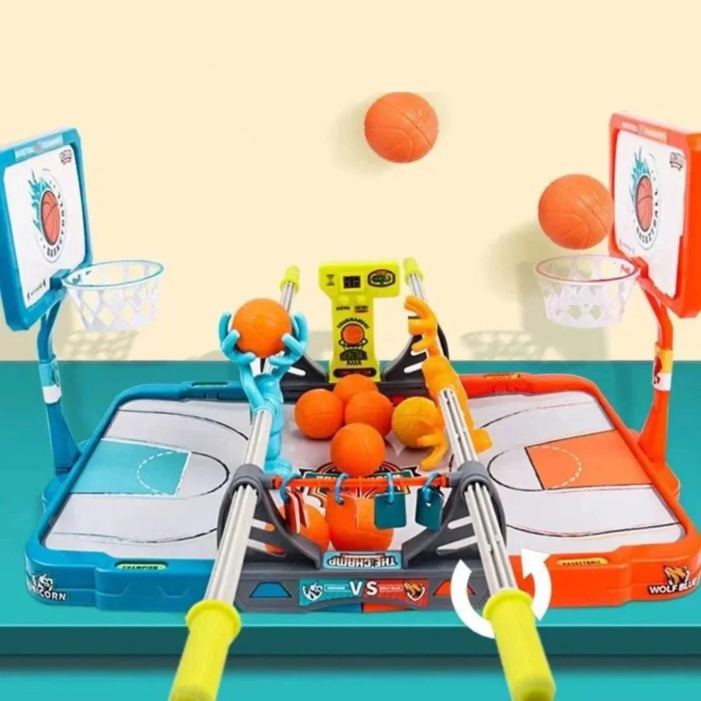 Mini-basketbalspel voor kinderen