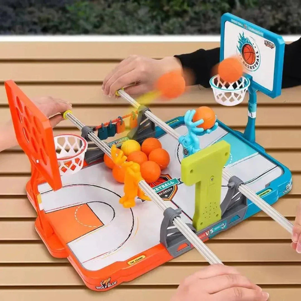 Mini-basketbalspel voor kinderen