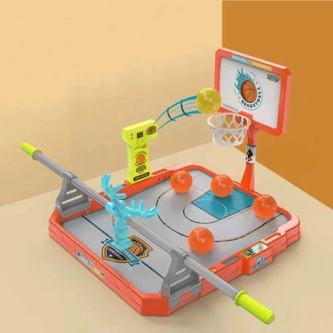 Mini-basketbalspel voor kinderen