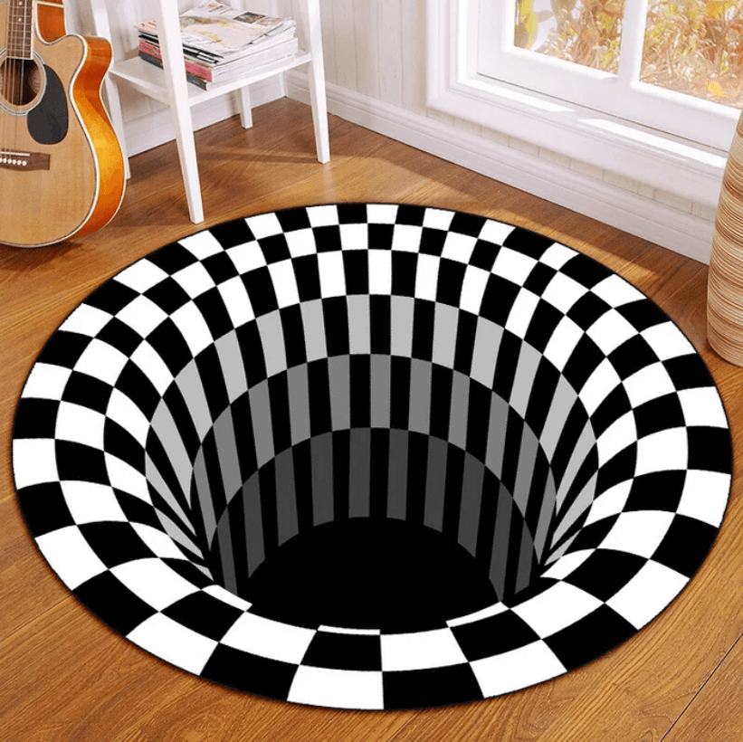 3D illusie kleed