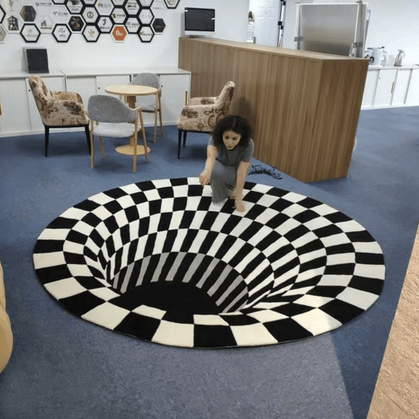 3D illusie kleed