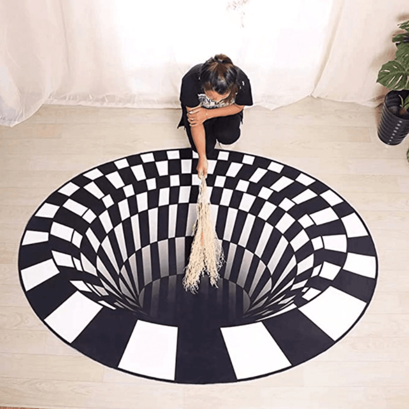 3D illusie kleed