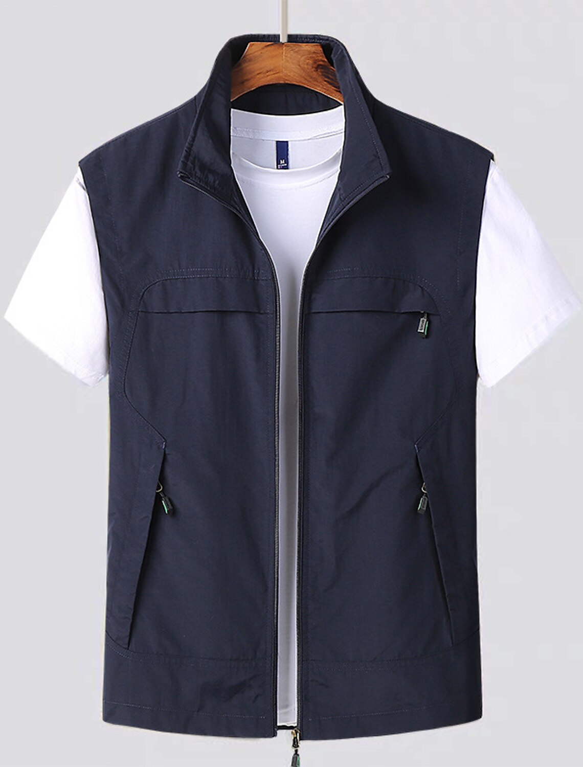 Sneldrogende heren bodywarmer voor buitenavonturen