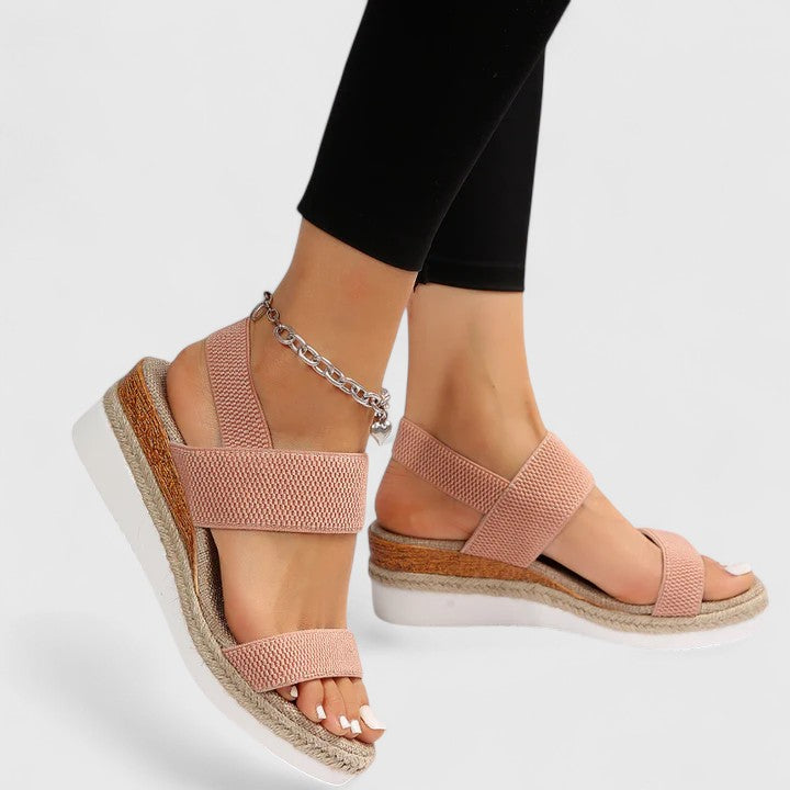 Sandalen met voetboogsteun en ruimte voor eigen inlegzolen