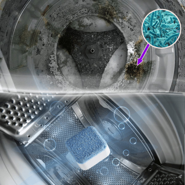 Anti-bacteriële wasmachinereiniger