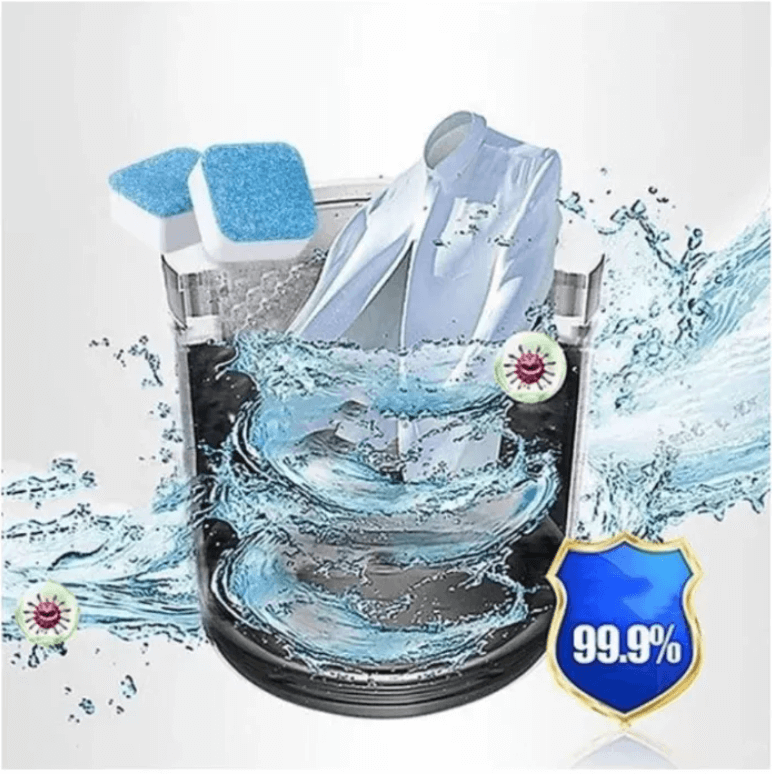 Anti-bacteriële wasmachinereiniger