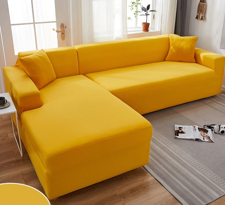 Elastische bankhoes van polyester