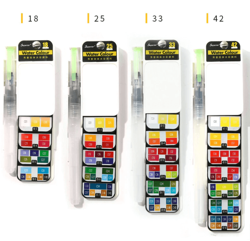 Schilderkit voor aquarel — afbeelding 12