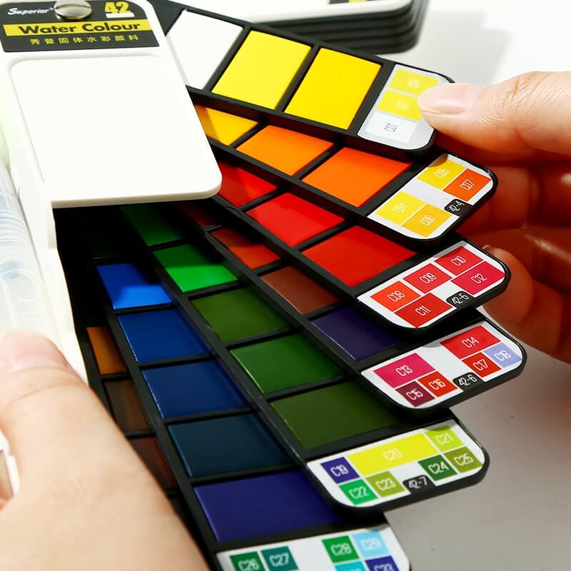 Schilderkit voor aquarel — afbeelding 7