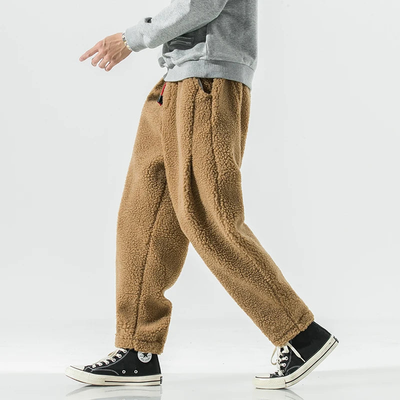 Jöran | Losvallende herenjogger met elastische trekkoordtaille