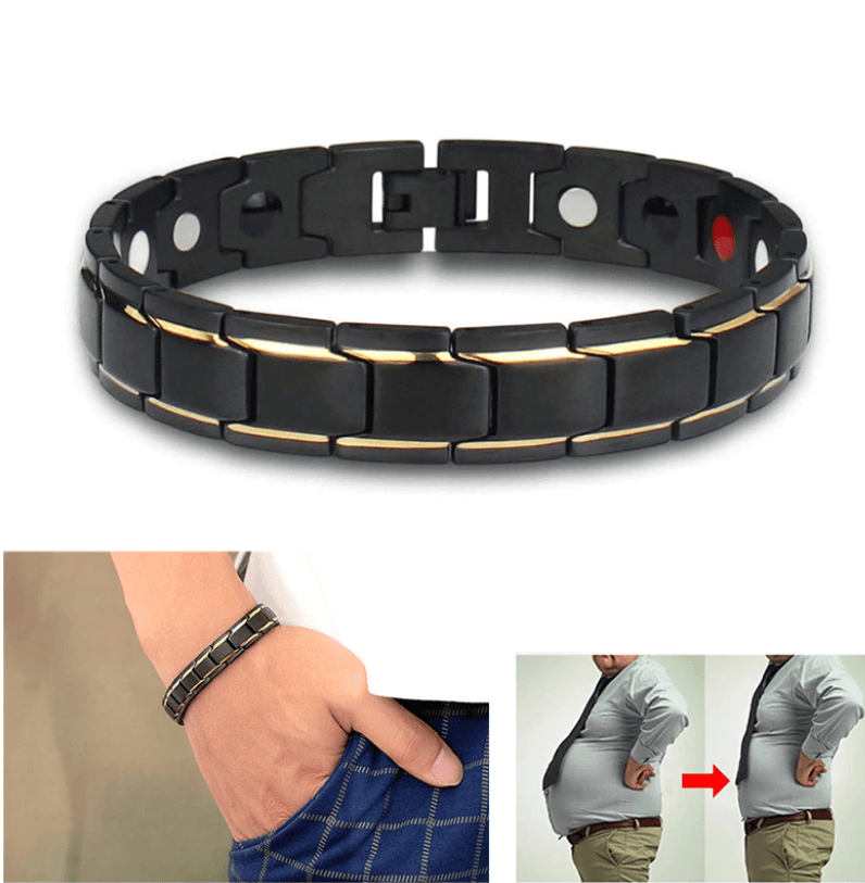 Magnetisch armband van roestvrij staal
