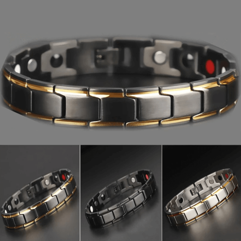 Magnetisch armband van roestvrij staal