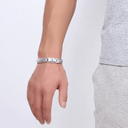 Magnetisch armband van roestvrij staal