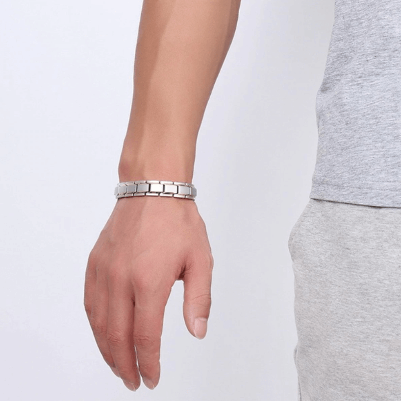 Magnetisch armband van roestvrij staal