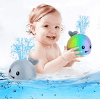 Sproeiende walvis