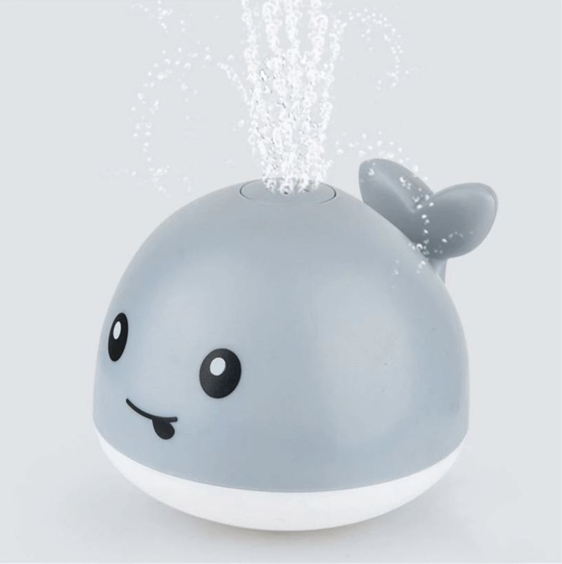 Sproeiende walvis