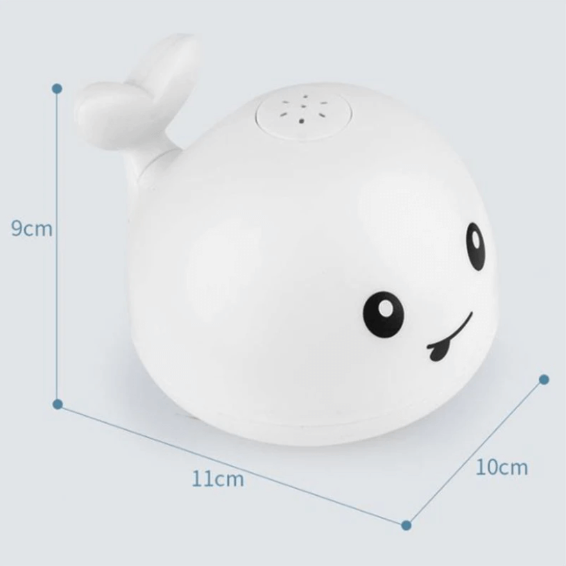 Sproeiende walvis