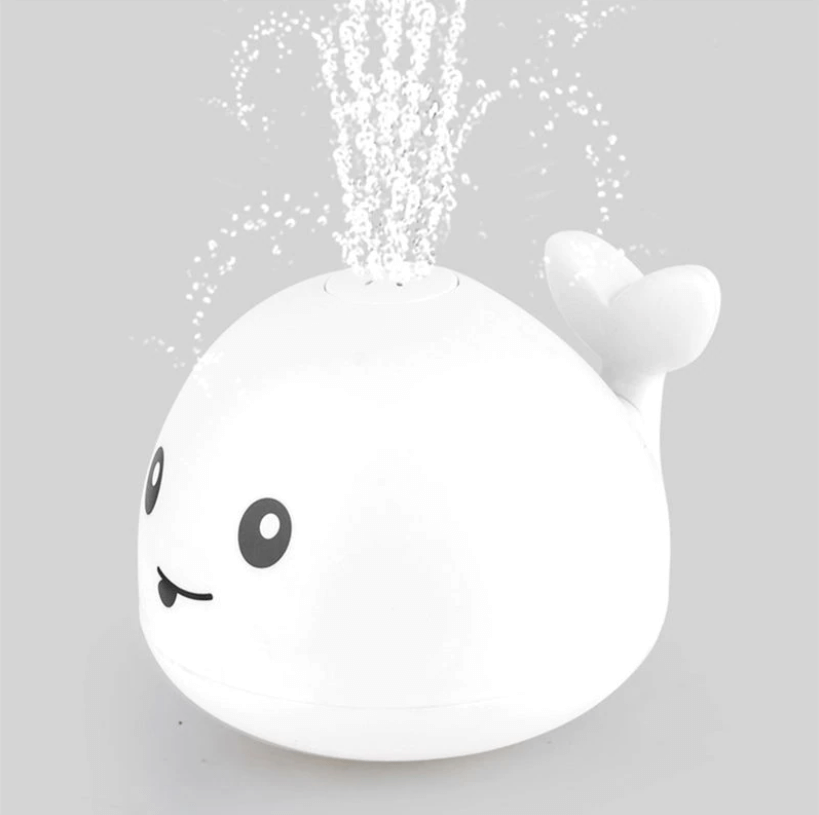 Sproeiende walvis