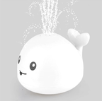 Sproeiende walvis