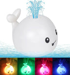 Sproeiende walvis