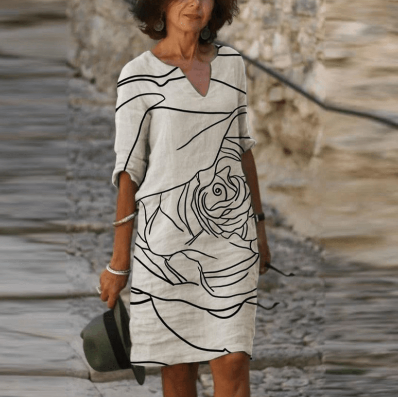 Damesjurk in vintagestijl