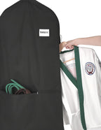 Kledingtas met rits en accessoirevak