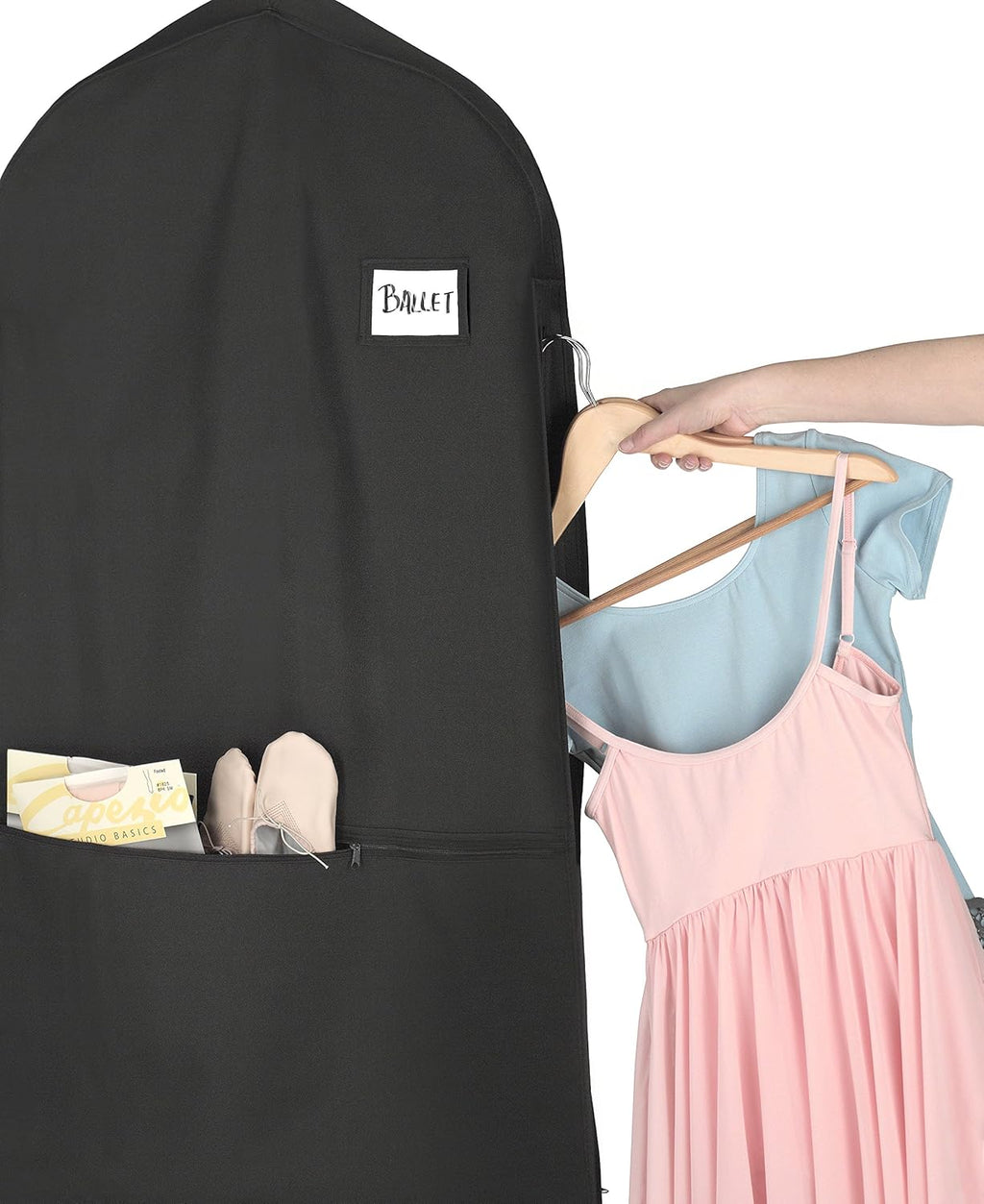 Kledingtas met rits en accessoirevak