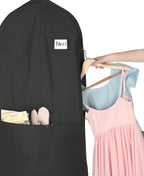 Kledingtas met rits en accessoirevak