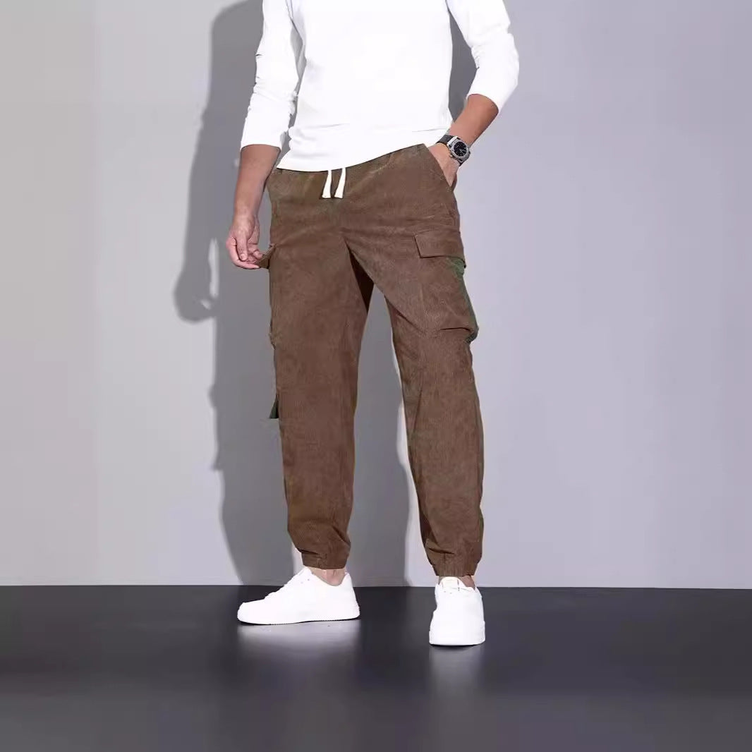 Eros | Relaxed-fit herencargojoggingbroek met trekkoord