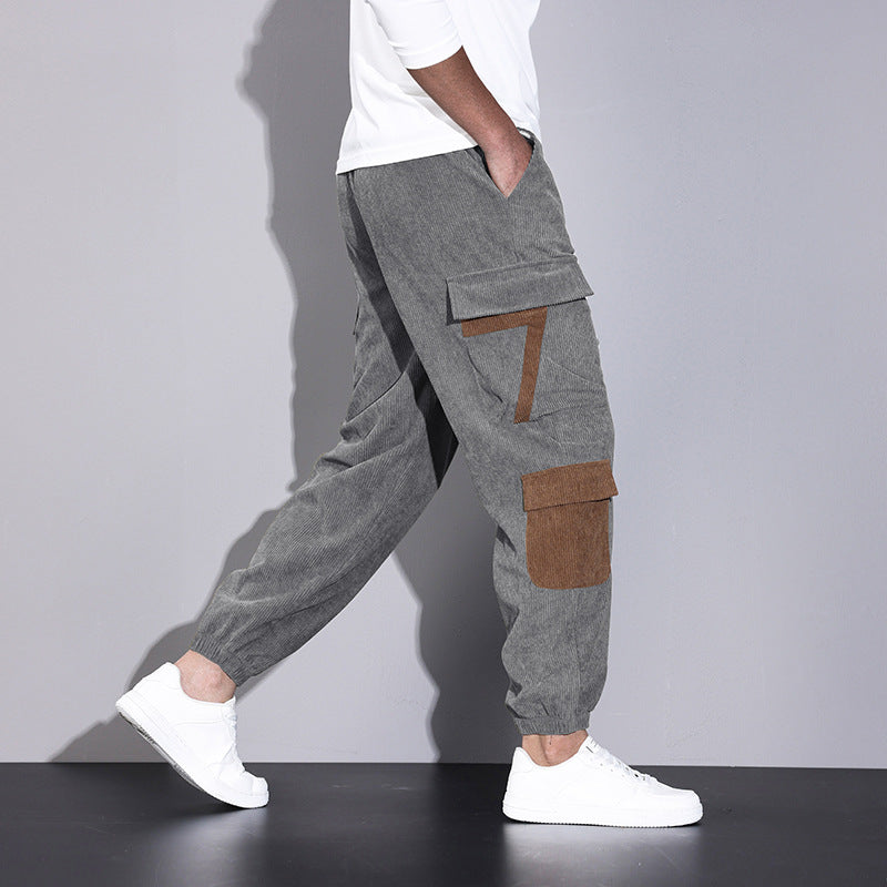 Eros | Relaxed-fit herencargojoggingbroek met trekkoord