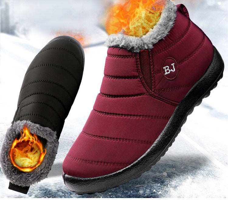 Cold days | snowboots – kleur: Zwart, Blauw, Rood — afbeelding 1