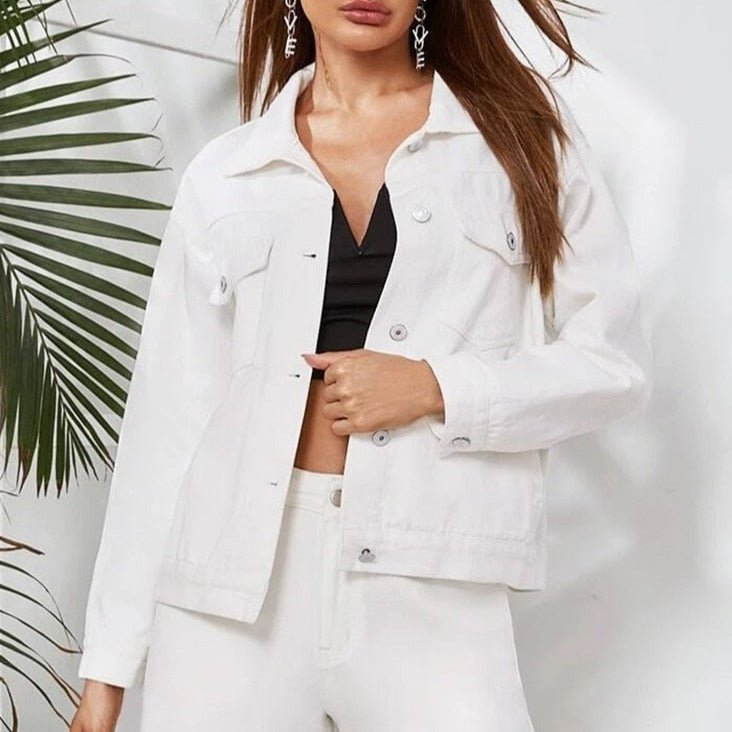 Witte jas voor dames