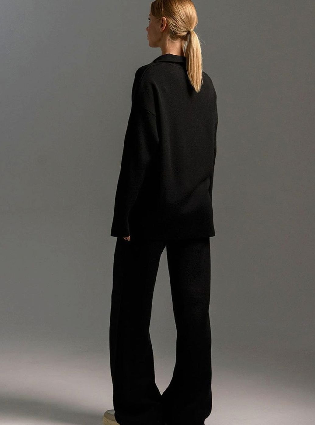 Demi | Tweedelige loungewearset met wijde broek