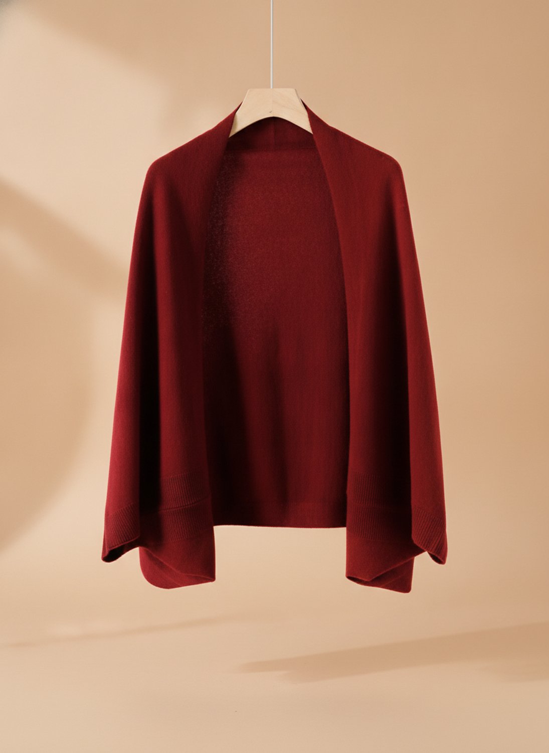 Oversized damessjaal van imitatiekasjmier