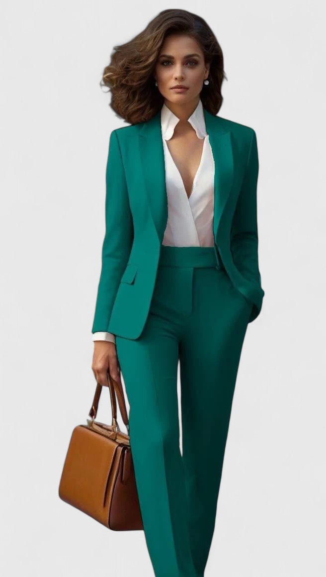Josefa | Getailleerd dameskostuum met blazer en pantalon