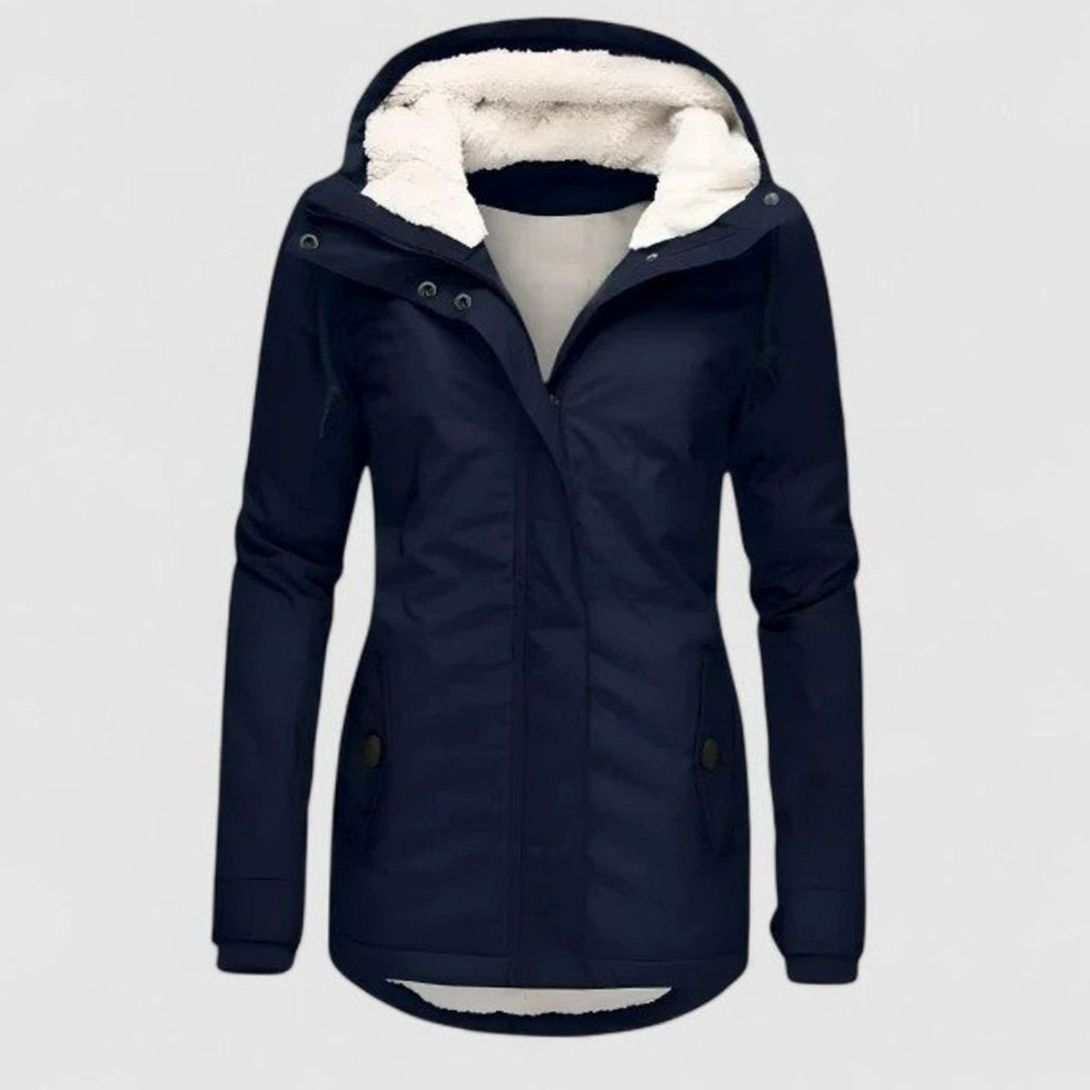 Alissa | Waterdichte dameswinterjas met sherpa-fleecevoering