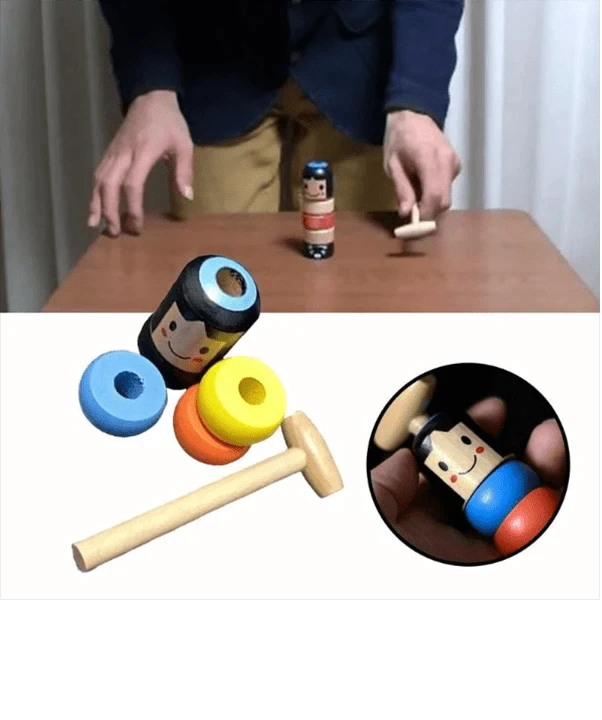 Decoratief houten figuur