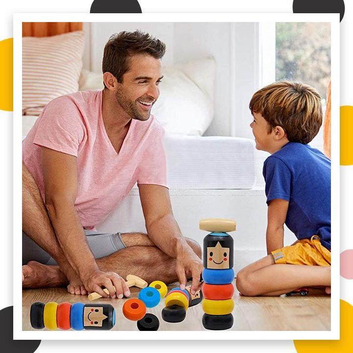 Decoratief houten figuur