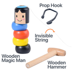 Decoratief houten figuur