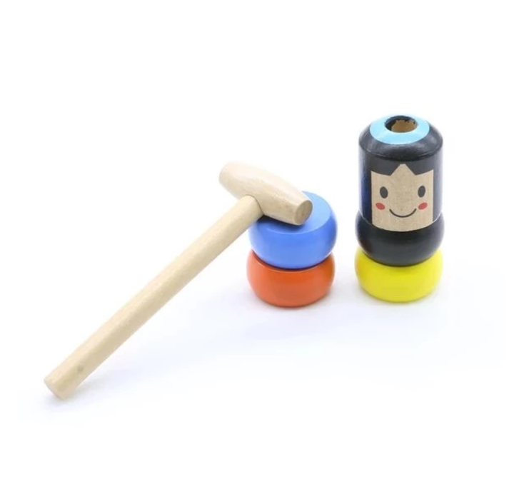 Decoratief houten figuur