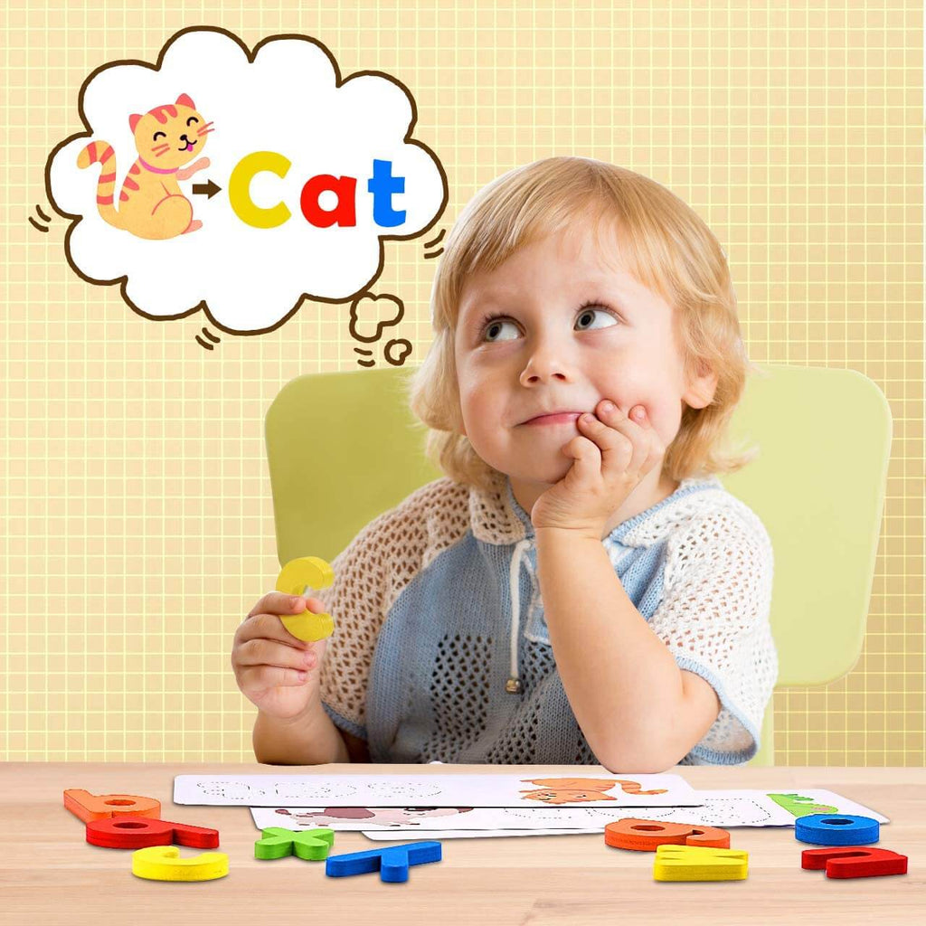 Kiddo – houten spellingsspel