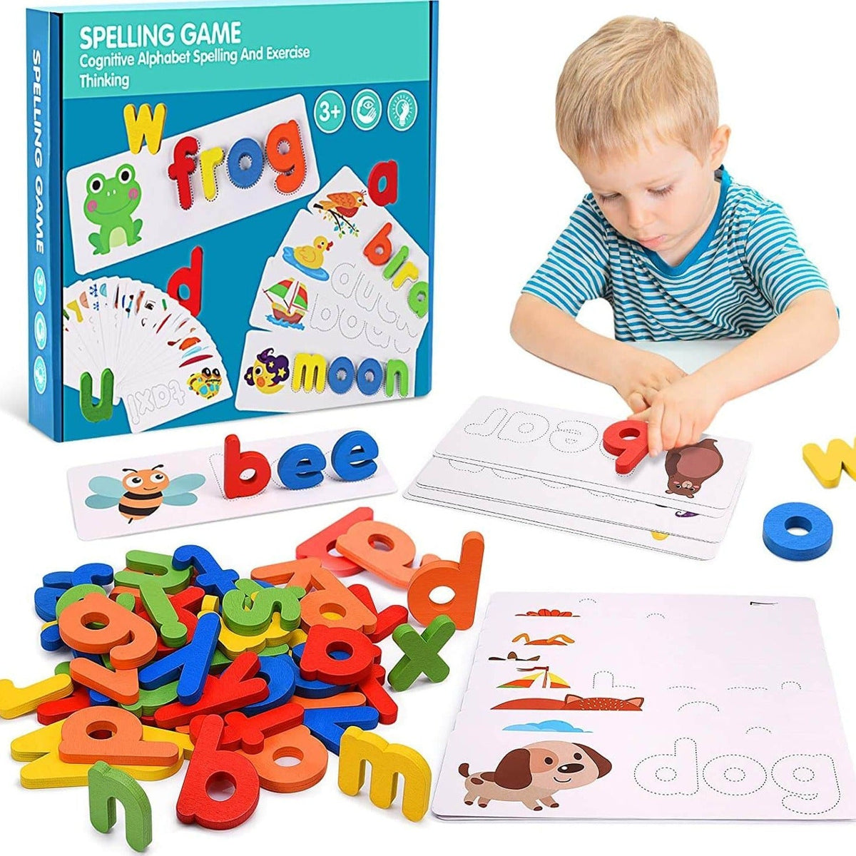Kiddo – houten spellingsspel