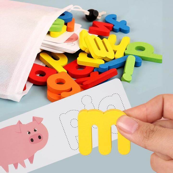 Kiddo – houten spellingsspel