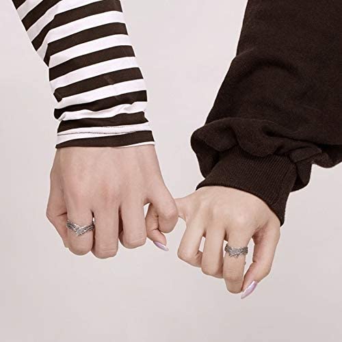 Goddelijke engel vleugels ring