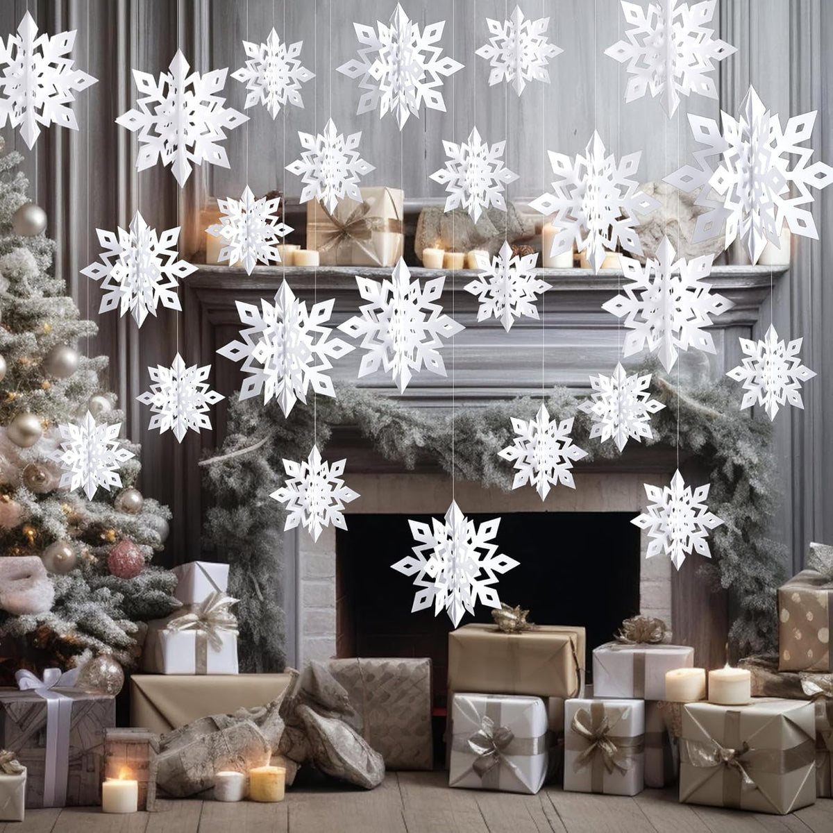 Sneeuwvlok kerstdecoratie